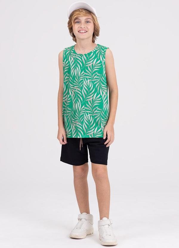 Imagem principal Conjunto Infantil Poliplex Folhas Verde VIDA COSTEIRA VIDA COSTEIRA