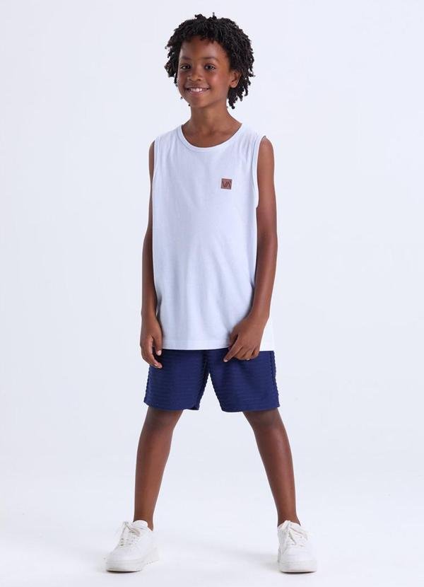 Conjunto Infantil Regata Fresquinha Branco