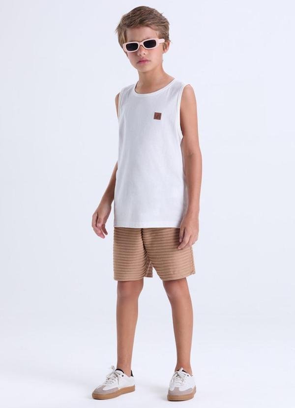 Conjunto Infantil Regata Fresquinha Off White