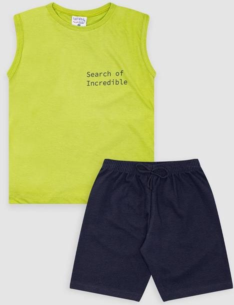 Imagem principal Conjunto Infanto-Juvenil Masculina Riviera Verde Turminha Turminha