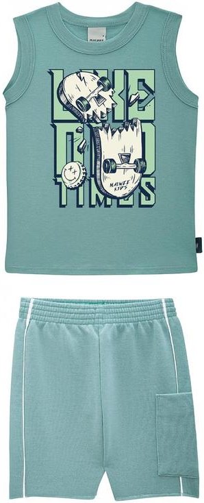 Imagem principal Conjunto Like Old Times em Moletinho Vere Pastel Malwee Kids Malwee Kids