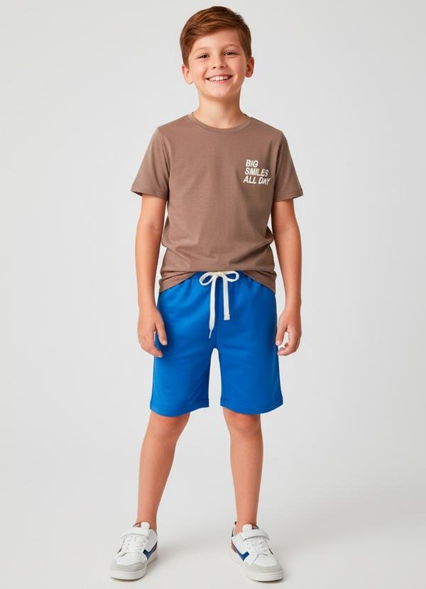 Imagem principal Conjunto Masculino Big Smiles All Day Marrom Keki Boys Keki Boys