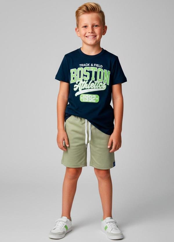 Imagem principal Conjunto Masculino Boston Athletics Azul Keki Boys Keki Boys
