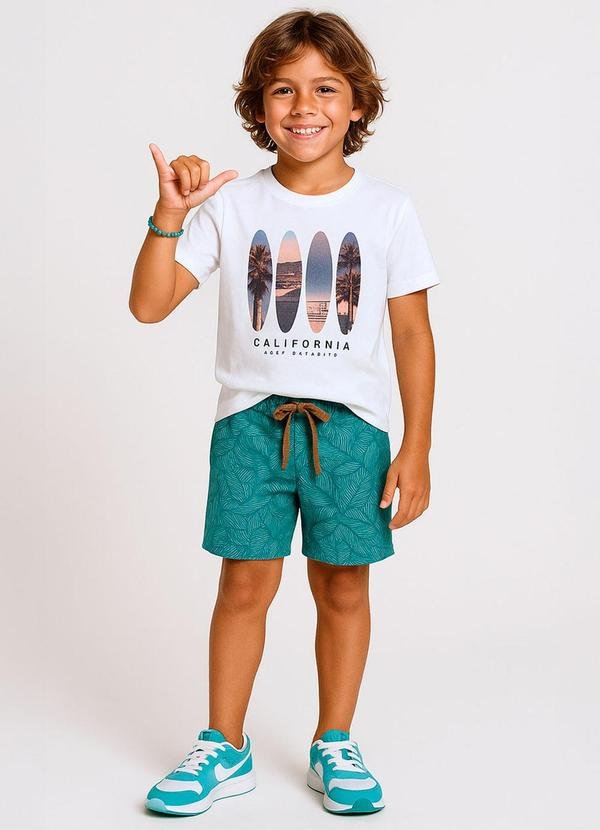 Imagem principal Conjunto Masculino Califórnia Branco Torrox Torrox