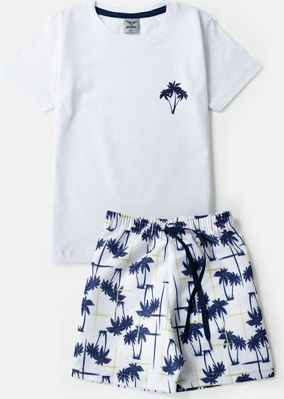 Imagem principal Conjunto Masculino Coqueiros Branco Torrox Torrox