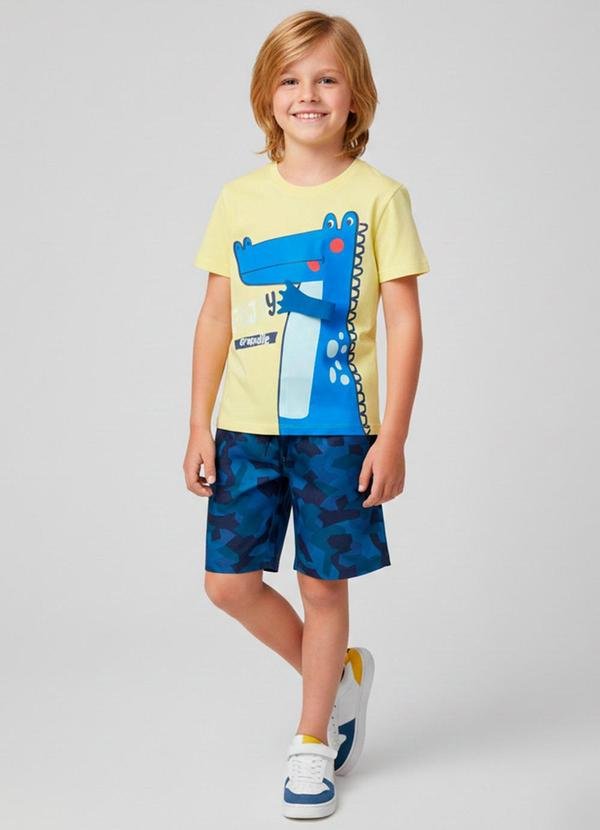 Imagem principal Conjunto Masculino Crocodilo Amarelo Torrox Torrox