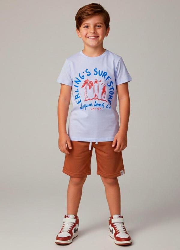 Imagem principal Conjunto Masculino Erling'S Surf Branco Keki Boys Keki Boys