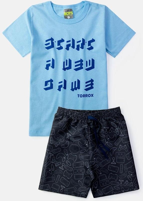 Imagem principal Conjunto Masculino Start a New Azul Bebê Boys Brigade Boys Brigade