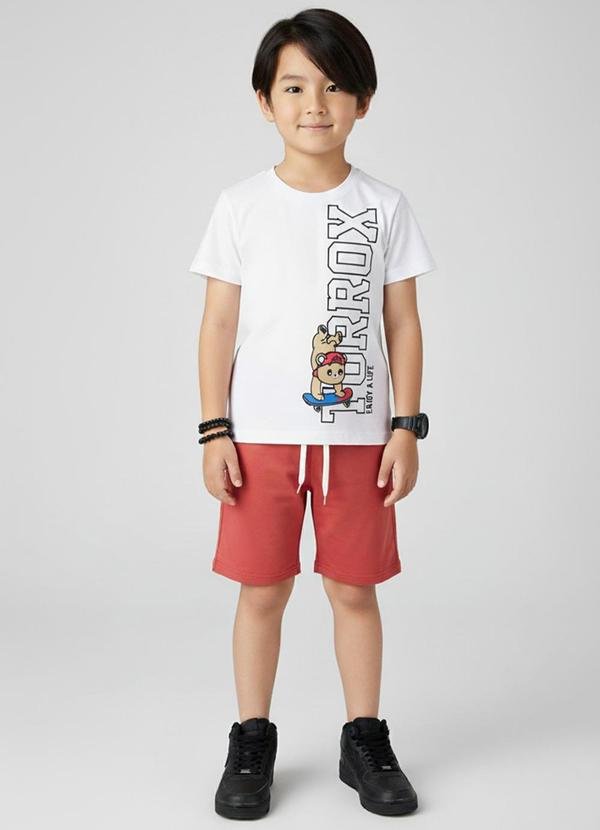 Imagem principal Conjunto Masculino Torrox Enjoy Branco Torrox