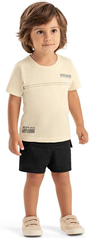 Imagem principal Conjunto Menino Bolsos Utilitários Amarelo Colorittá Colorittá