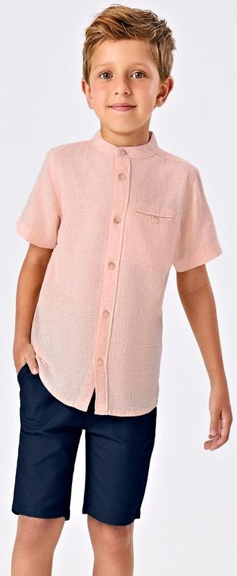 Imagem principal Conjunto Menino Camisa com Bermuda Rosa Trick Nick Trick Nick