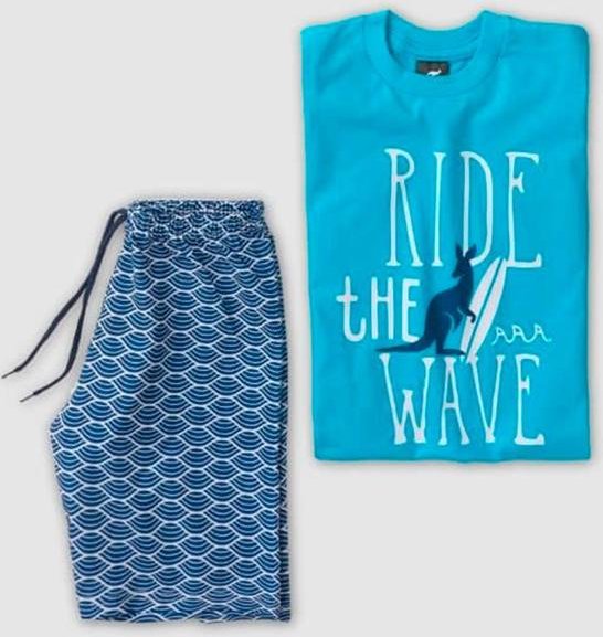 Conjunto Menino Ride The Wave Kangulu Azul