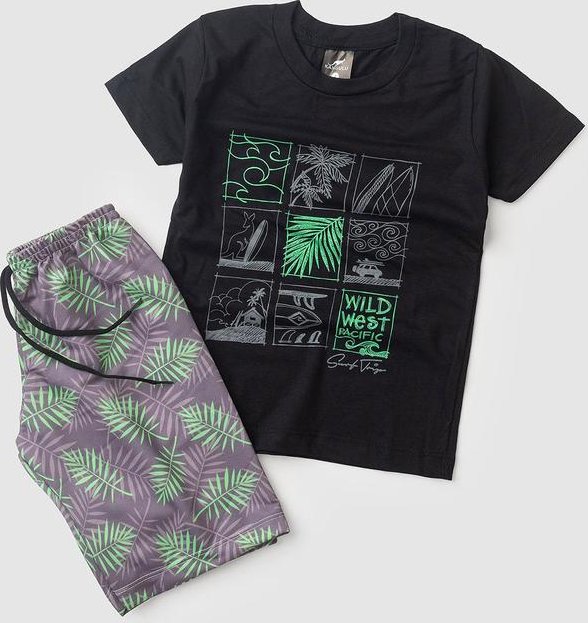 Conjunto Menino Wild West Pacific Kangulu Preto