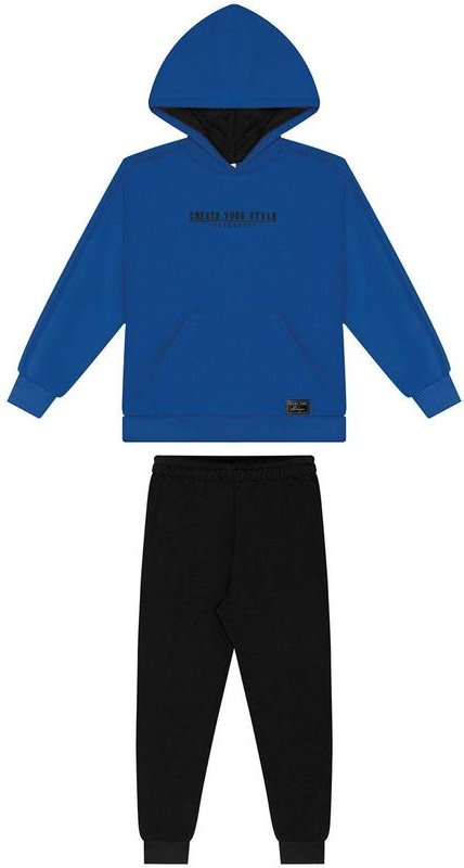 Imagem principal Conjunto Moletom Capri Azul Alakazoo Alakazoo