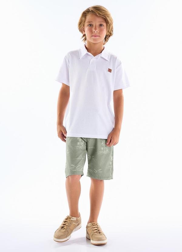 Imagem principal Conjunto Piquet com Elastano Branco Pulla Bulla Pulla Bulla