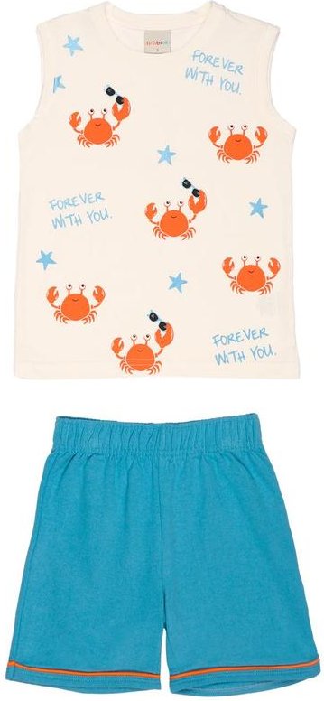 Imagem principal Conjunto Regata e Bermuda Nude Tink Bink Tink Bink