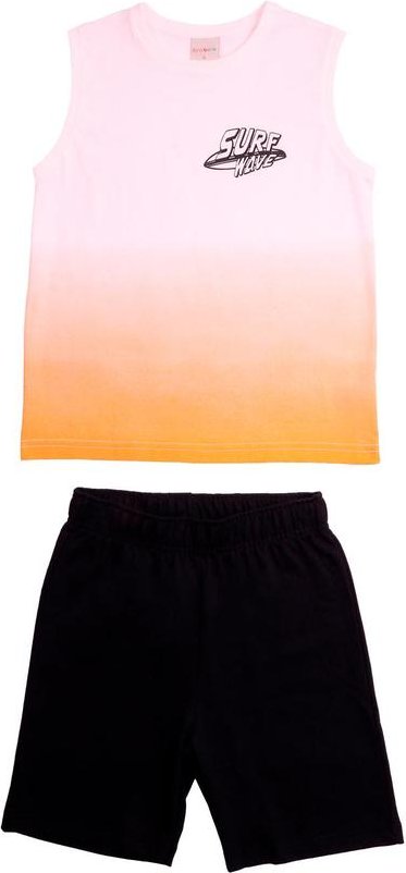 Imagem principal Conjunto Regata e Bermuda Preto Tink Bink Tink Bink