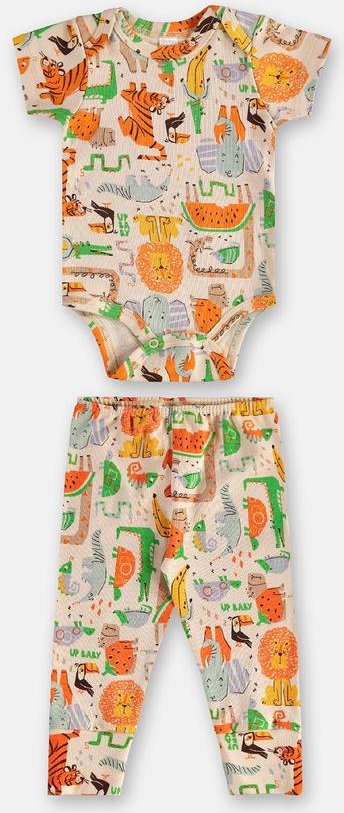Imagem principal Conjunto Suedine Essentials Body Up Baby Bege Up Baby
