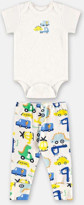 Imagem principal Conjunto Suedine Essentials Body Branco Up Baby Up Baby