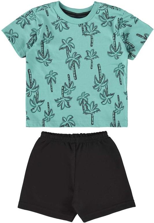 Imagem principal Conjunto Camiseta e Bermuda Bebê Verde Bee Loop Bee Loop