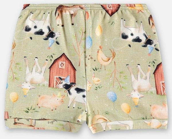 Imagem principal Short Suedine Bebê Menino Verde Up Baby Up Baby