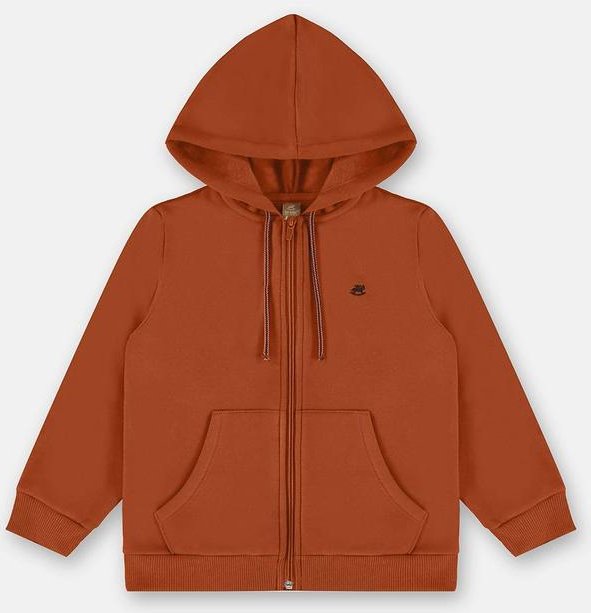 Imagem principal Jaqueta Básica em Moletom Menino Marrom Up Baby Up Baby