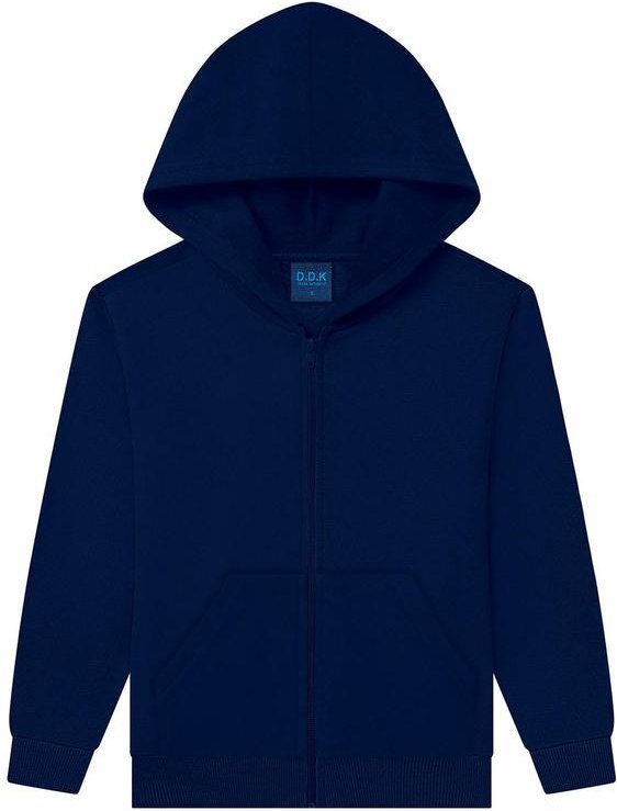 Imagem principal Jaqueta Infantil com Capuz em Moletom Azul Ddk Ddk