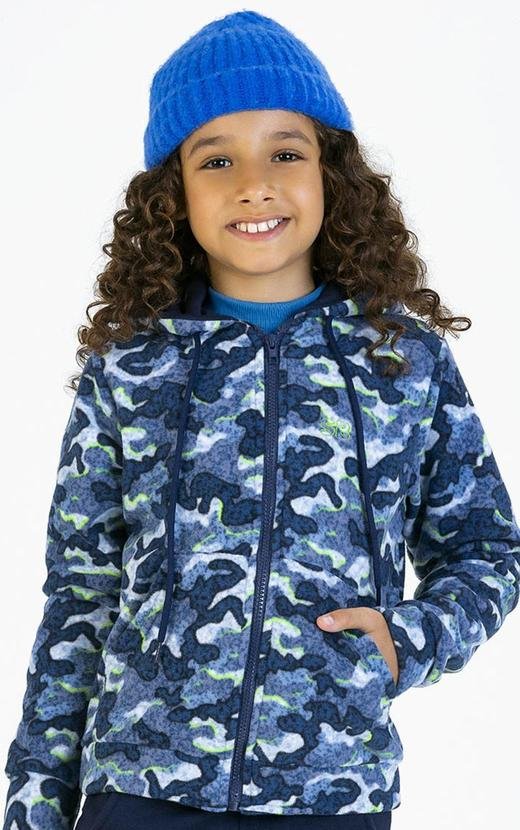 Imagem principal Jaqueta Infantil em Soft Azul Soft Bonni Soft Bonni