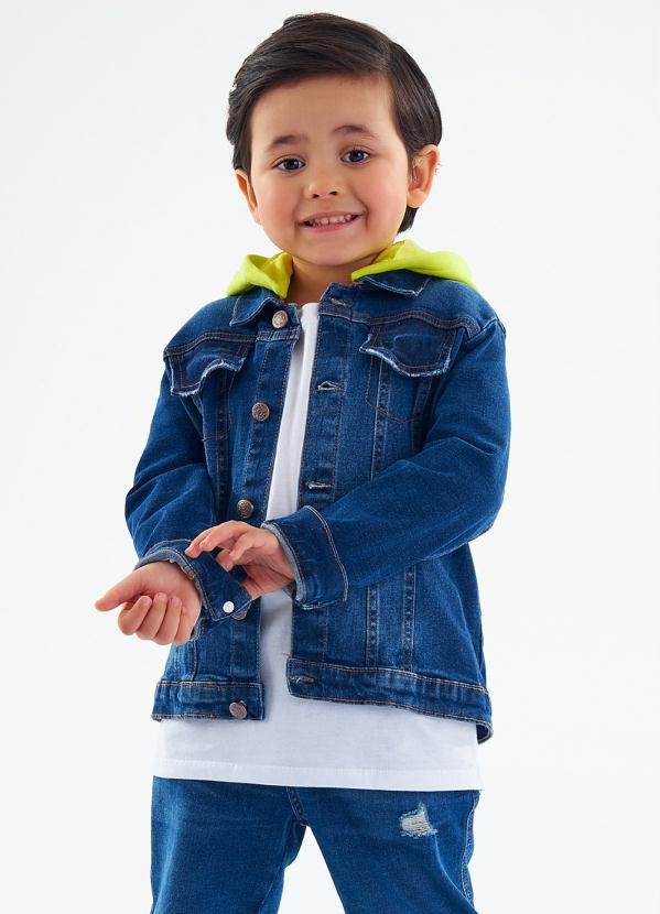 Imagem principal Jaqueta Infantil Menino Jeans Azul Up Baby Up Baby