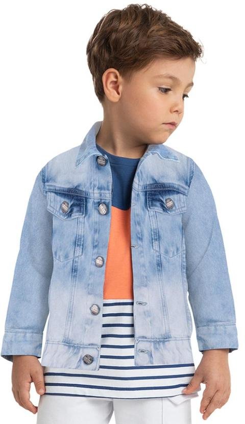 Jaqueta Infantil Menino Jeans