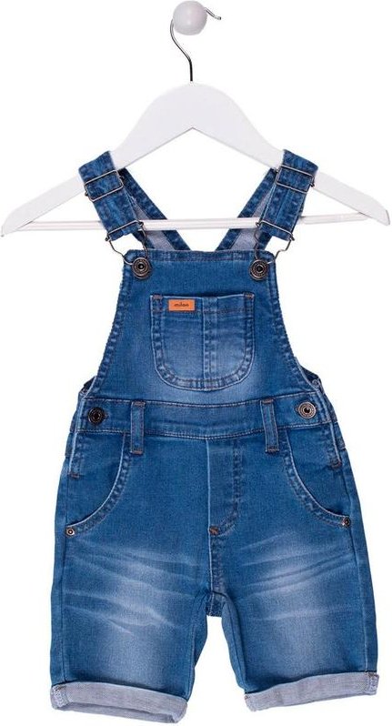 Imagem principal Jardineira Infantil Menino Jeans Milon Milon