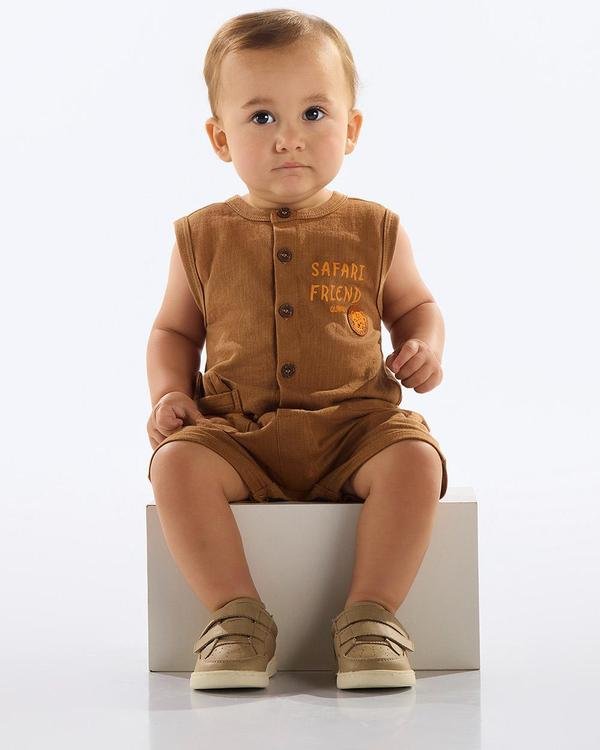 Imagem principal Macaquinho Bebê Menino Marrom Quimby Quimby