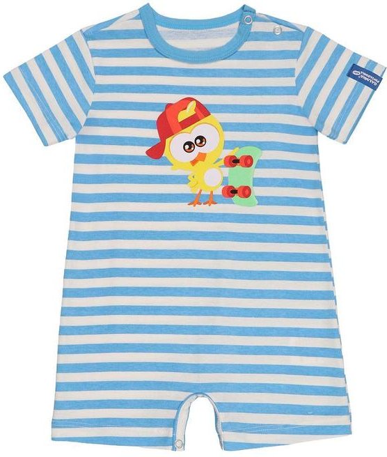 Imagem principal Macaquinho em Meia Malha Azul Galinha Pintadinha Galinha Pintadinha