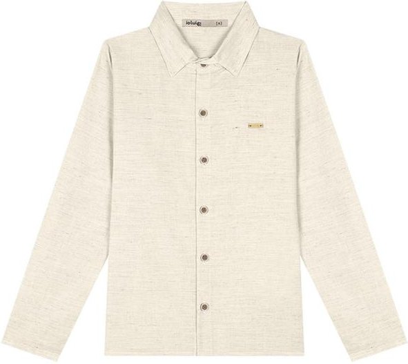 Imagem principal Camisa Menino em Sarja Capri Chambray Bege