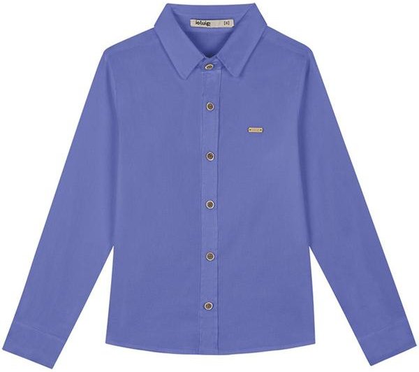 Imagem principal Camisa Menino em Tricoline Azul Ioluig Ioluig