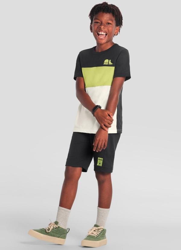 Imagem principal Conjunto Infantil Menino de Skate Cinza Brandili Brandili