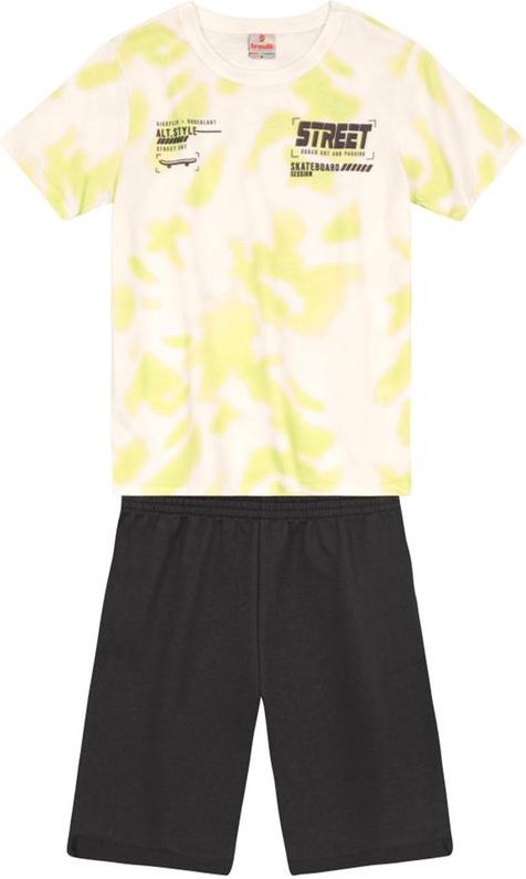 Imagem principal Conjunto Infantil Menino Skatista Bege Brandili Brandili