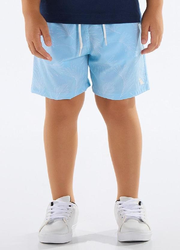 Imagem principal Bermuda Boxer Microfibra Azul Quimby Quimby