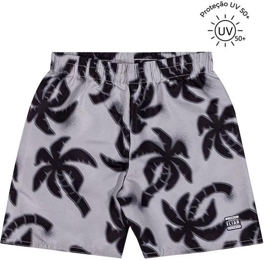 Imagem principal Bermuda Infantil Menino Tactel Proteção Uv Preto Elian Elian