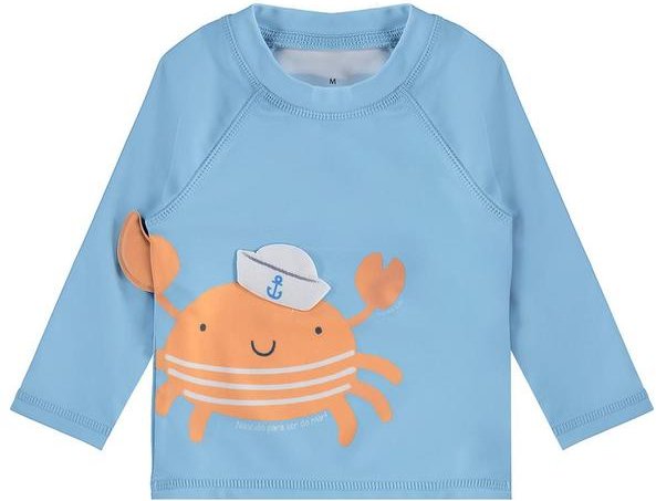 Camiseta Caranguejo Uv50 Azul