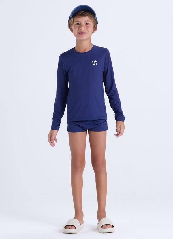 Imagem principal Conjunto Infantil Masculino Uv50+ Azul Escuro VIDA COSTEIRA VIDA COSTEIRA