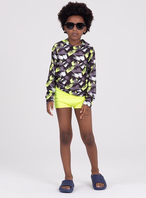 Imagem principal Conjunto Manga Longa Uv 50+ Dinos Preto VIDA COSTEIRA VIDA COSTEIRA