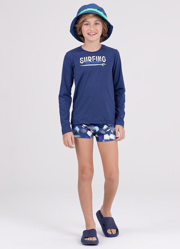 Imagem principal Conjunto Manga Longa Uv 50+ Liso Preto VIDA COSTEIRA VIDA COSTEIRA