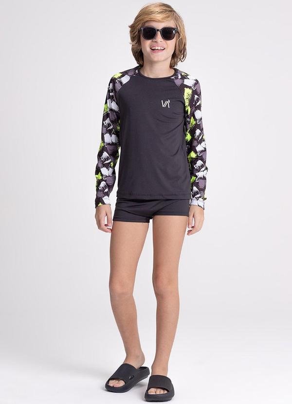 Imagem principal Conjunto Manga Longa Uv 50+ Summer Preto VIDA COSTEIRA VIDA COSTEIRA