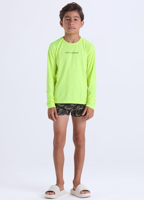 Imagem principal Conjunto Moda Praia Infantil Uv50+ Amarelo VIDA COSTEIRA VIDA COSTEIRA