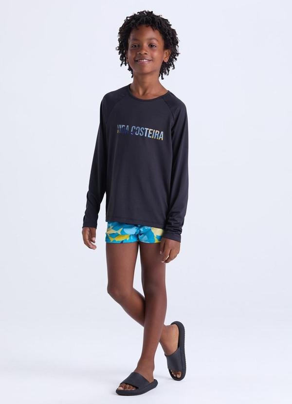 Imagem principal Conjunto Moda Praia Uv50+ Preto VIDA COSTEIRA VIDA COSTEIRA