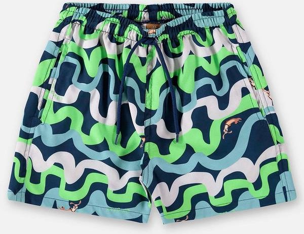 Imagem principal Short para Menino em Microfibra Azul Up Baby Up Baby