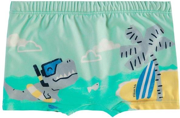 Imagem principal Sunga Boxer Tubarão Uv50 Verde Água Malwee Kids Malwee Kids