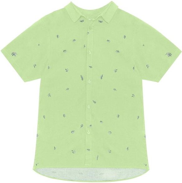 Imagem principal Camisa Juvenil Menino em Viscose Verde MINTY MINTY