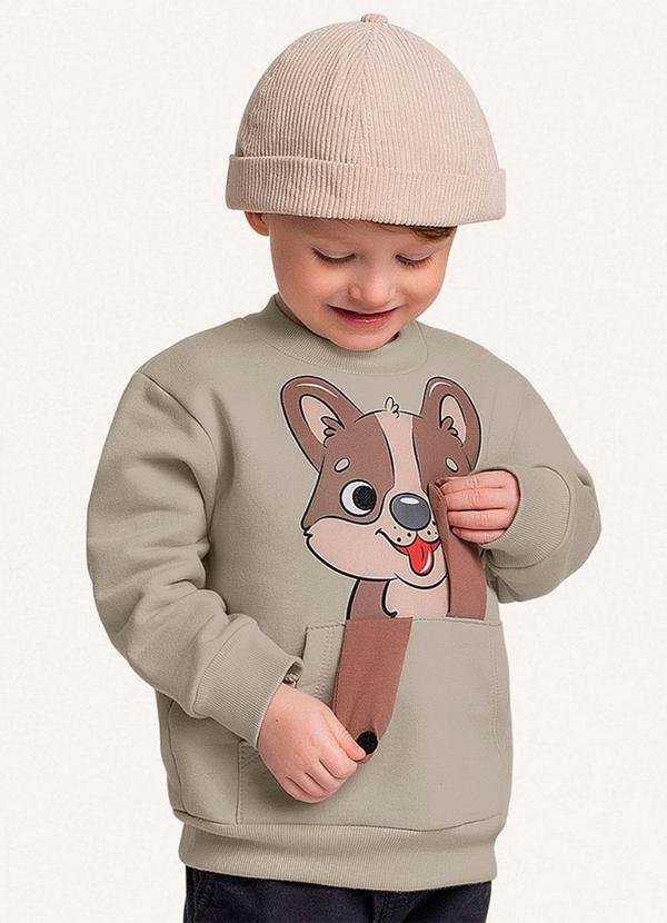 Imagem principal Blusão Bege Fakini Kids Fakini Kids